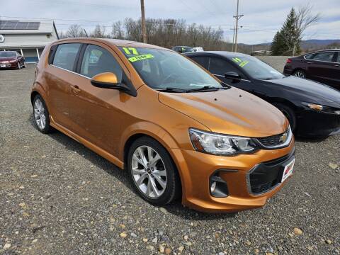 2017 Chevrolet Sonic for sale at ALL WHEELS DRIVEN in Wellsboro PA