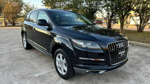 2013 Audi Q7 for sale at West Oak L&M in Houston TX