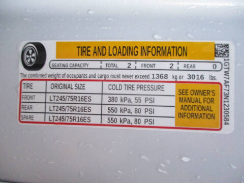 2022 GMC Savana 2500