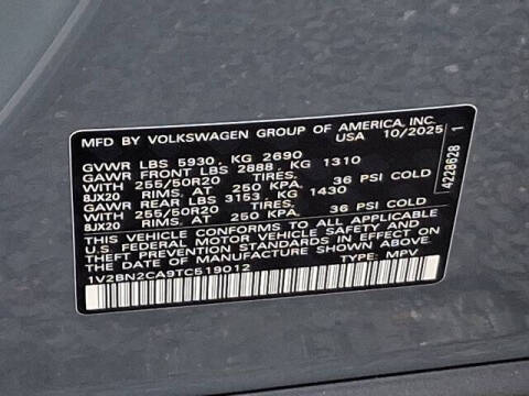 2026 Volkswagen Atlas SEL 4Motion