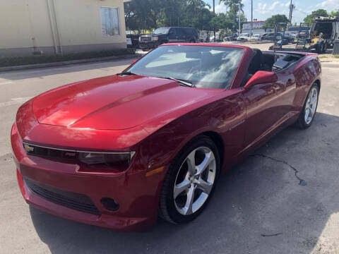 2015 Chevrolet Camaro for sale at Guru Auto Sales in Miramar FL