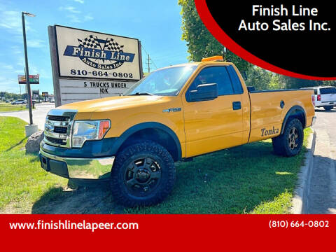 2013 Ford F-150 for sale at Finish Line Auto Sales Inc. in Lapeer MI