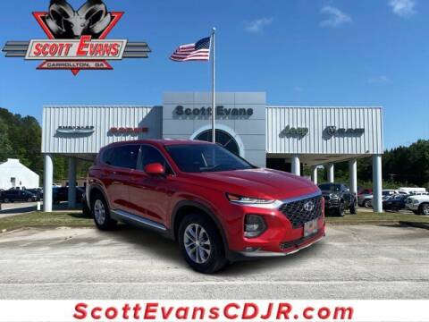 2020 Hyundai Santa Fe for sale at SCOTT EVANS CHRYSLER DODGE in Carrollton GA