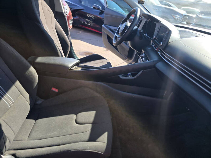 2023 Hyundai Elantra Hybrid Blue