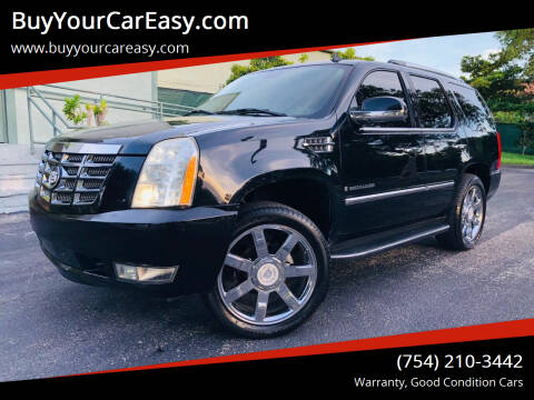 2007 Cadillac Escalade for sale at BuyYourCarEasyllc.com in Hollywood FL