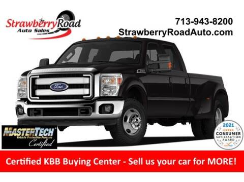 2012 Ford F-350 Super Duty for sale at Strawberry Road Auto Sales in Pasadena TX