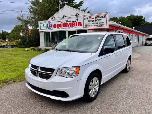 2017 Dodge Grand Caravan for sale at Dave Delaney's Columbia in Hanover, MA