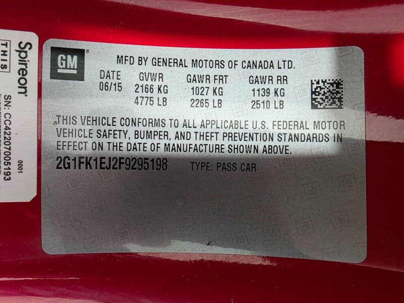 2015 Chevrolet Camaro SS