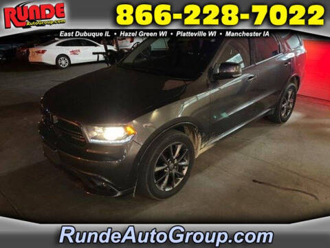 2018 Dodge Durango for sale at Runde PreDriven in Hazel Green WI