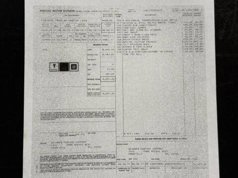 1977 Pontiac Trans Am