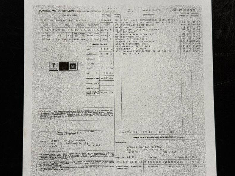 1977 Pontiac Trans Am