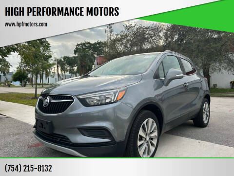 2019 Buick Encore for sale at HIGH PERFORMANCE MOTORS in Hollywood FL