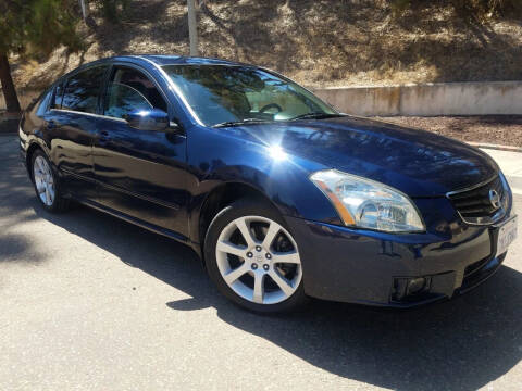 2007 Nissan Maxima for sale at Trini-D Auto Sales Center in San Diego CA