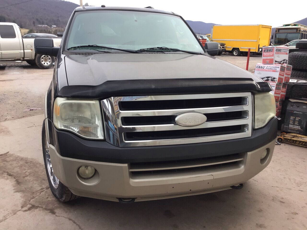 Black 2007 Ford Expedition EL Eddie Bauer 4WD Eddie Bauer 4dr SUV 2