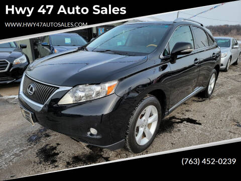 2012 Lexus RX 350 for sale at Hwy 47 Auto Sales in Saint Francis MN