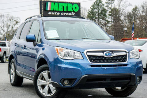 2016 Subaru Forester for sale at Metro Auto Credit in Smyrna GA