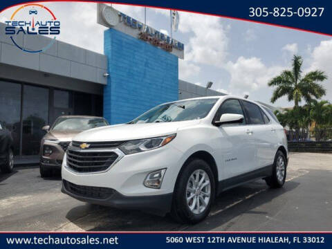 2019 Chevrolet Equinox for sale at Tech Auto Sales in Hialeah FL