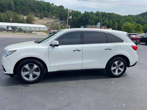 2016 Acura MDX for sale at CRS Auto & Trailer Sales Inc in Clay City KY