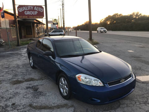 2006 Chevrolet Monte Carlo for sale at Quality Auto Group in San Antonio TX