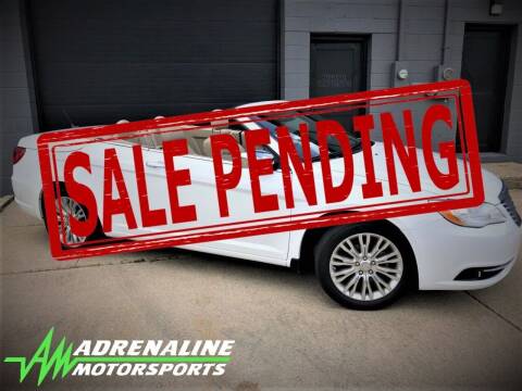 2014 Chrysler 200 Convertible for sale at Adrenaline Motorsports Inc. in Saginaw MI