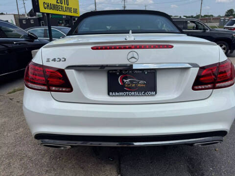 2016 Mercedes-Benz E-Class E 400