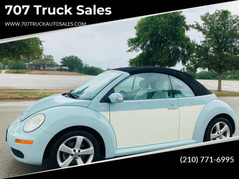 2010 Volkswagen New Beetle Convertible for sale at BRACKEN MOTORS in San Antonio TX