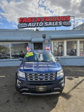 2017 Ford Explorer for sale at FAST AND FURIOUS AUTO SALES in Newark NJ