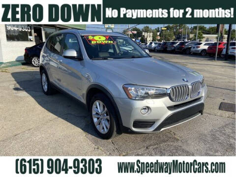 2016 BMW X3 for sale at Speedway Motors in Murfreesboro TN