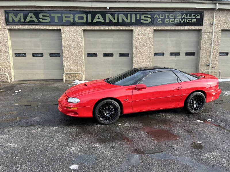 2002 Chevrolet Camaro for sale at Mastroianni Auto Sales in Palmer MA