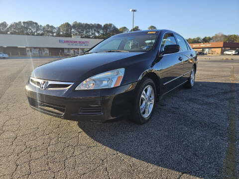 2007 Honda Accord for sale at Eazy Kars Auto Sale Llc in Fayetteville GA