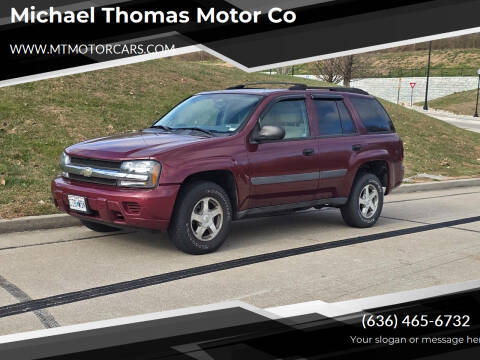 2005 Chevrolet TrailBlazer for sale at Michael Thomas Motor Co in Saint Charles MO