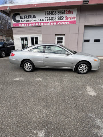 2002 Toyota Camry Solara for sale at Cerra Automotive LLC in Greensburg PA