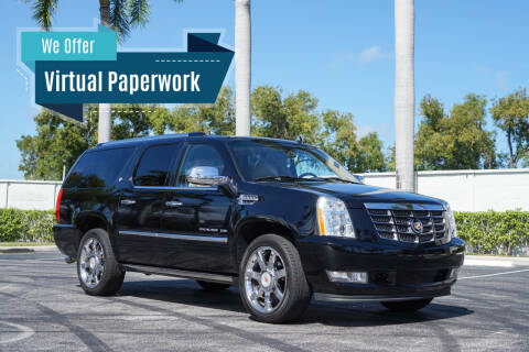 2013 Cadillac Escalade ESV for sale at Motorsport Dynamics International in Pompano Beach FL