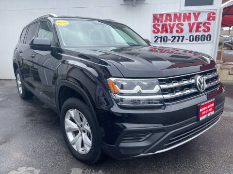 2018 Volkswagen Atlas for sale at Manny G Motors in San Antonio TX