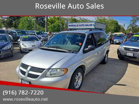 2001 Dodge Grand Caravan for sale at Roseville Auto Sales in Roseville CA