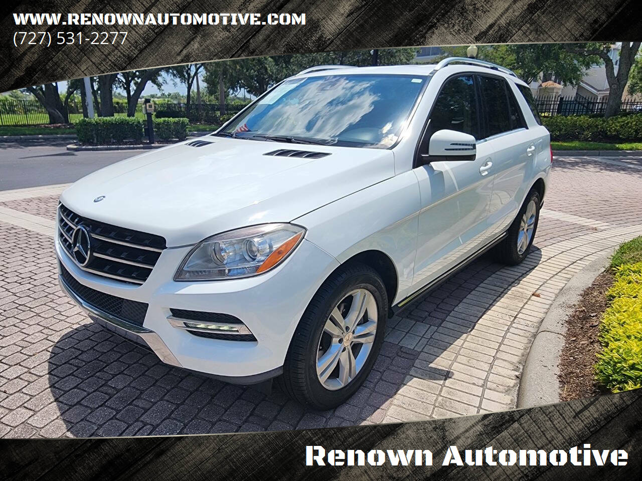 2015 Mercedes-Benz M-Class for sale at Renown Automotive in Saint Petersburg, FL