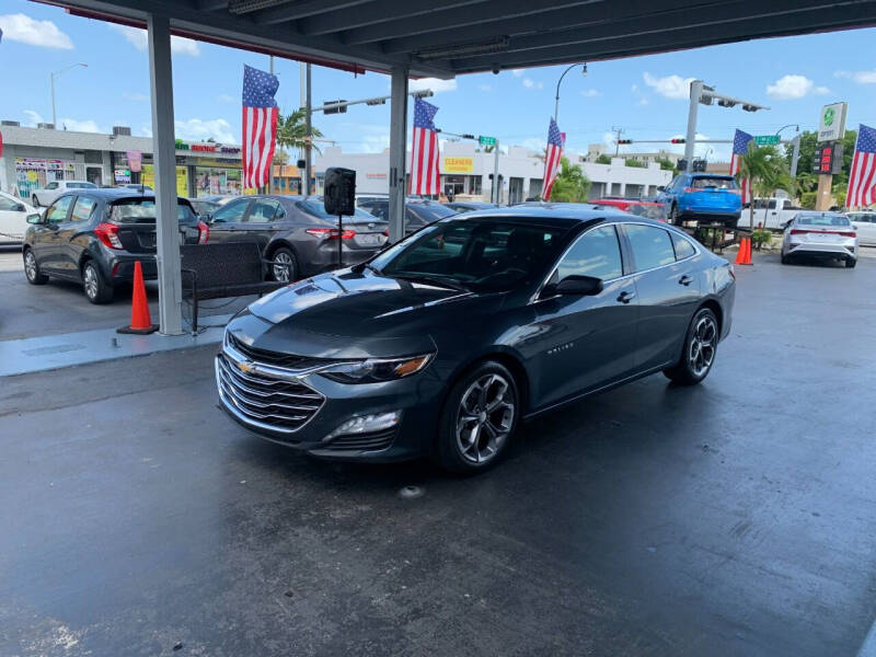 2020 Chevrolet Malibu for sale at American Auto Sales in Hialeah FL