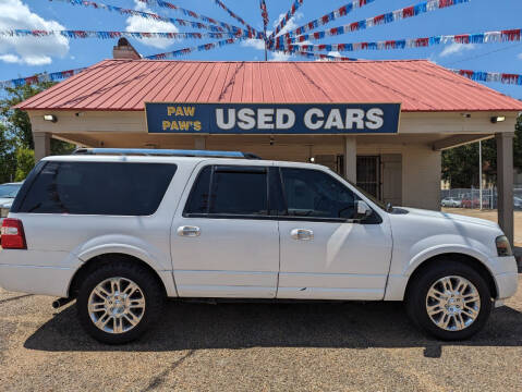 2011 Ford Expedition EL for sale at Paw Paw's Used Cars in Alexandria LA