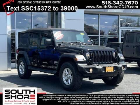 2021 Jeep Wrangler Unlimited for sale at South Shore Chrysler Dodge Jeep Ram in Inwood NY