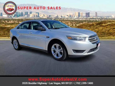 2018 Ford Taurus for sale at Super Auto Sales in Las Vegas NV