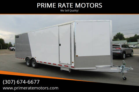 2024 ALCOM 8 1/2 X 24FT CARGO TRAILER for sale at PRIME RATE MOTORS - Trailers in Sheridan WY