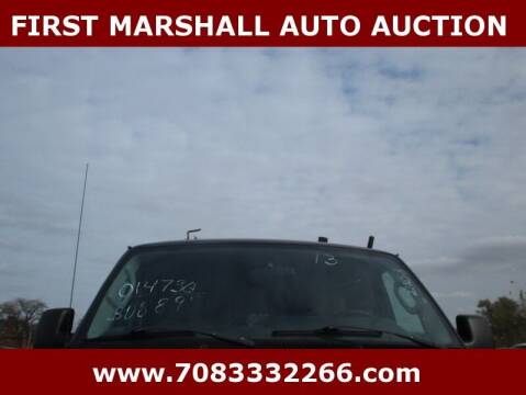 2013 Ford E-150 for sale at First Marshall Auto Auction in Harvey IL