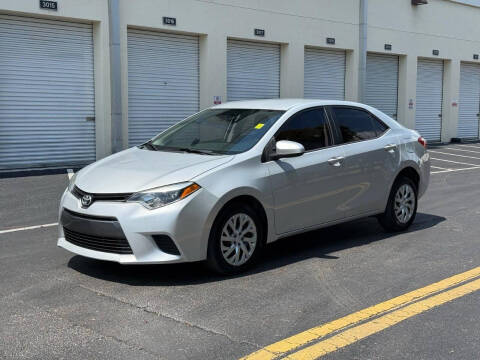 2016 Toyota Corolla for sale at IRON CARS in Hollywood FL