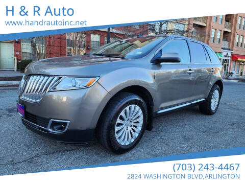 2012 Lincoln MKX for sale at H & R Auto in Arlington VA