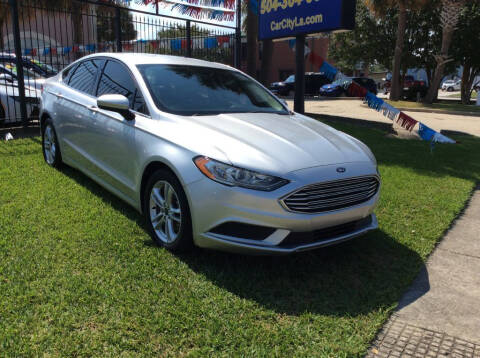 2018 Ford Fusion for sale at Car City Autoplex in Metairie LA