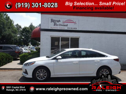 2018 Hyundai Sonata for sale at Raleigh Pre-Owned in Raleigh NC