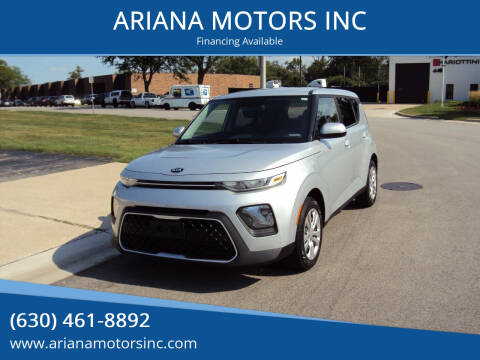 2020 Kia Soul for sale at ARIANA MOTORS INC in Addison IL