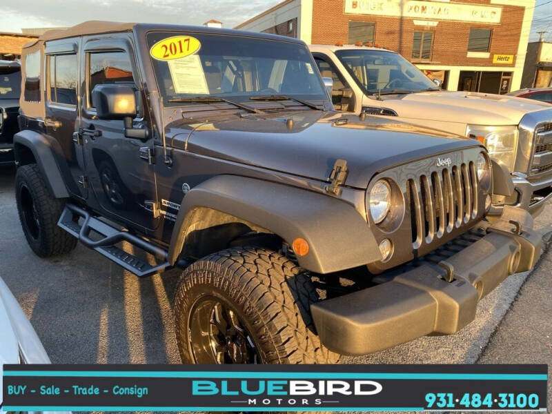 2017 Jeep Wrangler Unlimited for sale at Blue Bird Motors in Crossville TN