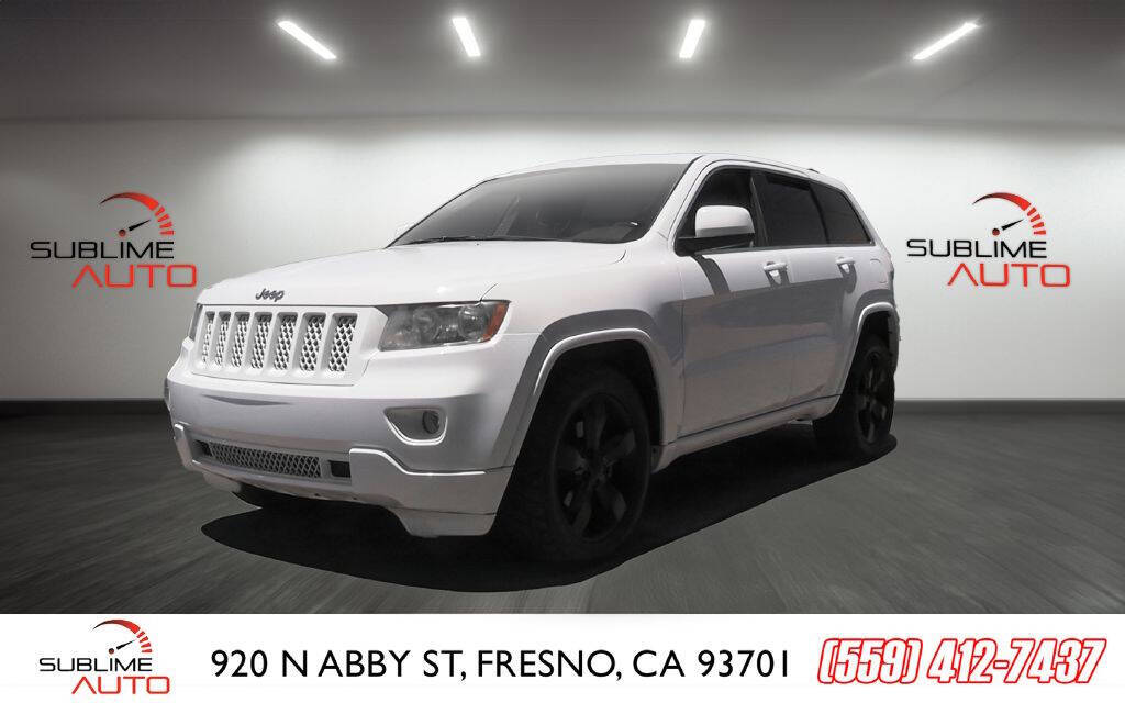 2013 Jeep Grand Cherokee for sale at SUBLIME AUTO in Fresno, CA