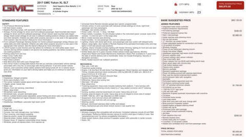 2017 GMC Yukon XL SLT